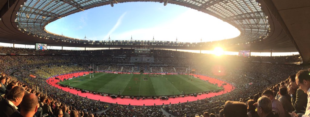 JulienSteimer's tweet photo. Dans les tribunes @StadeFrance, les #Agents #AXA #SudOuest o #Top ! #ASMRCT #Top14 #Rugby #TeamSpirit #FinaleTop14 https://t.co/FJZ6oiVcg3