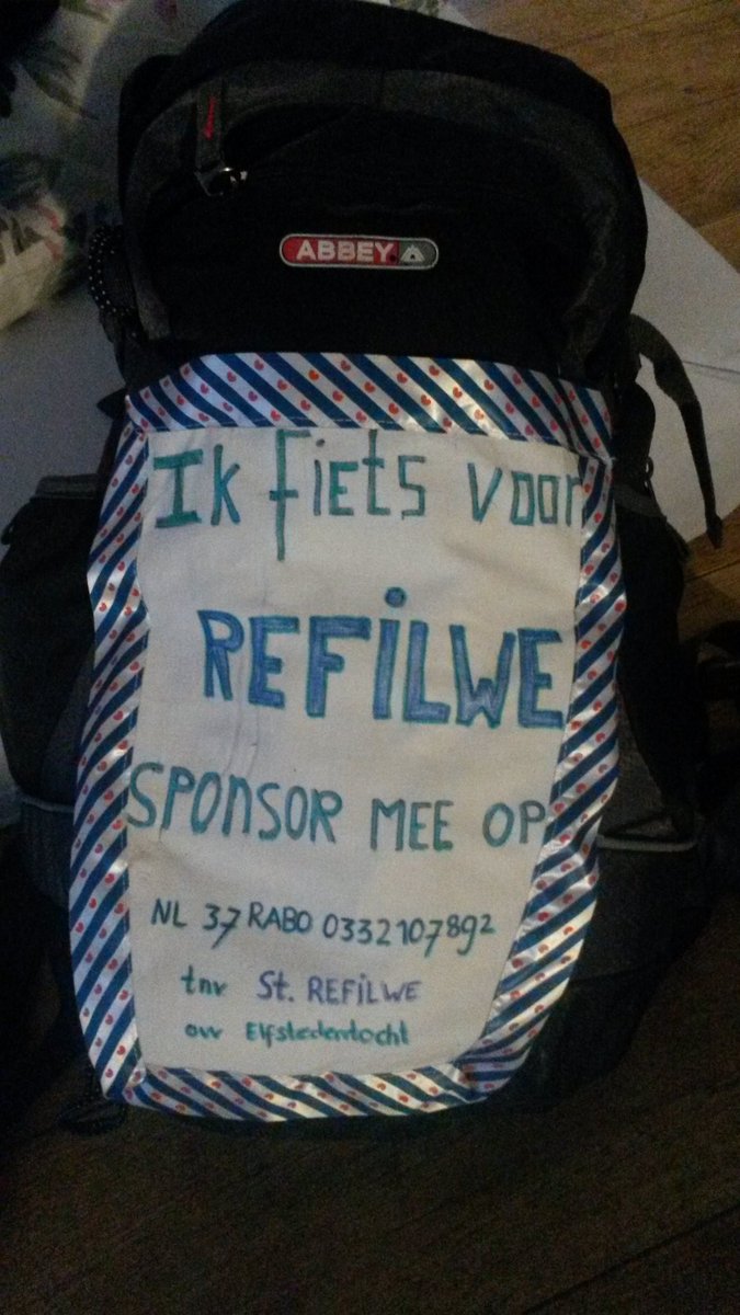 Zo, alles staat klaar. Wekker op 3 uur. #elfstedentocht 5.16 uur starten <a href="/Refilwe_nl/">Refilwe</a>