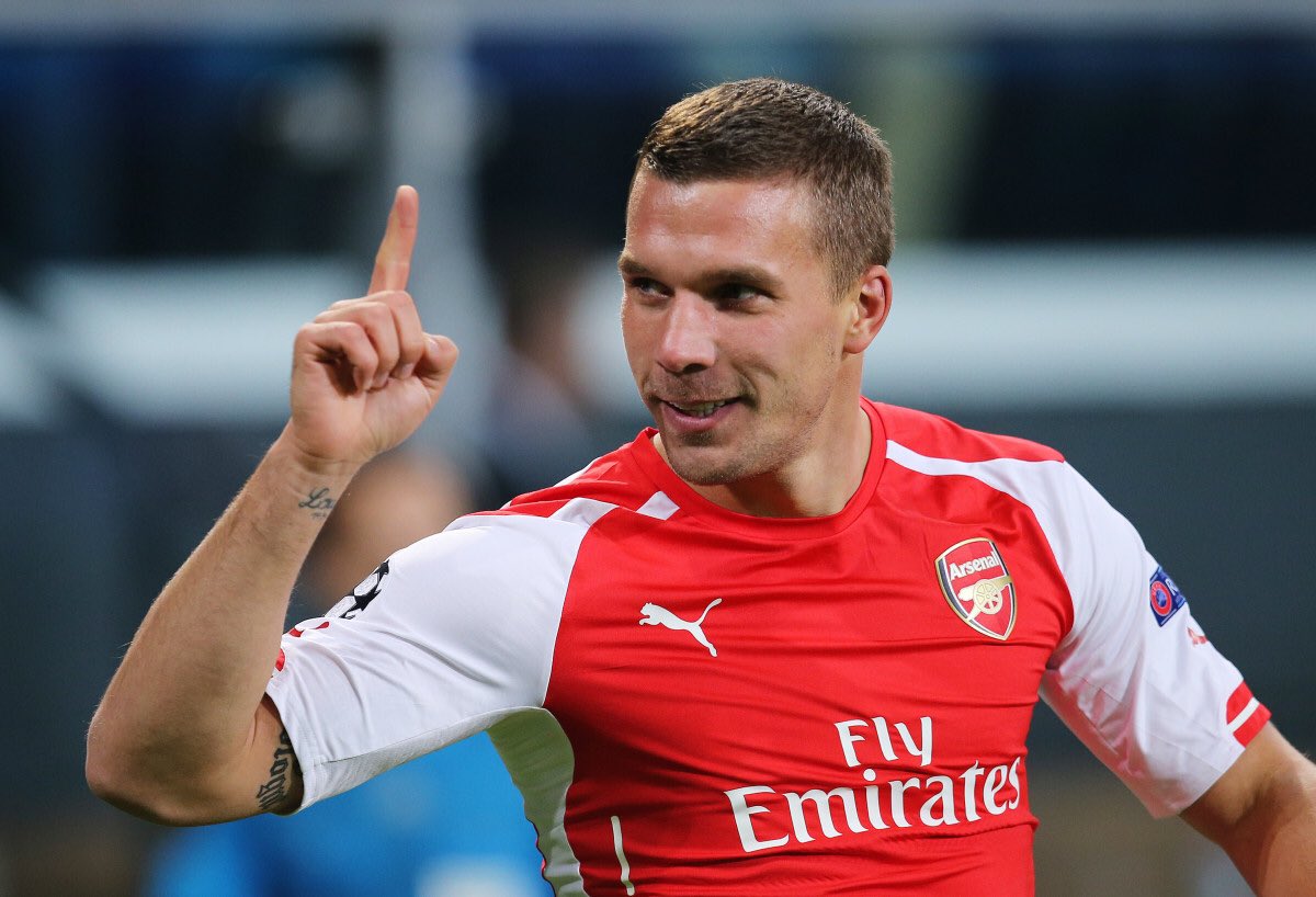 Happy birthday to former Arsenal forward Lukas Podolski, who turns 32 today! 