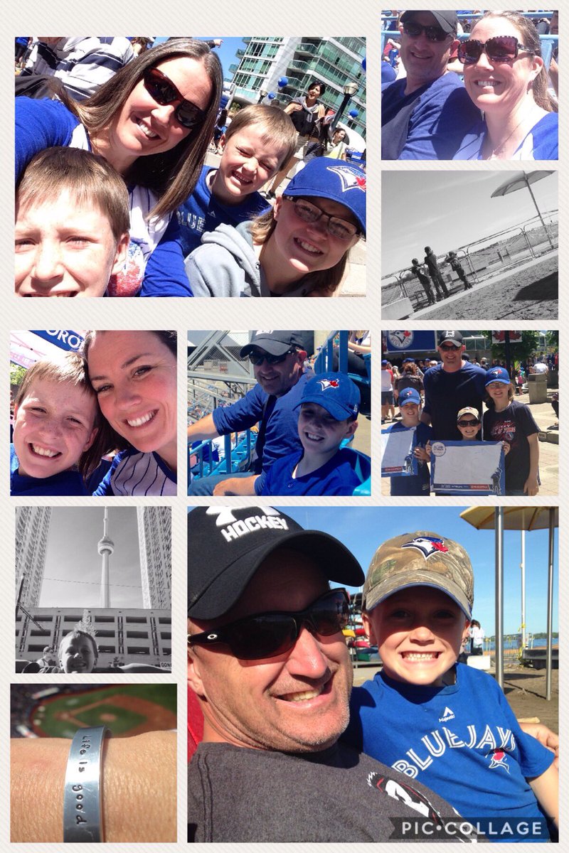 TeresaALynch's tweet photo. Ready for Round2 @RogersCentre with the @BlueJays! #LetsRISE ππ»#madeitreign βοΈ #closedroof https://t.co/0Xm2zXsYcx