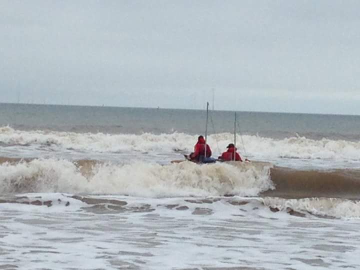 Skeathy1967's tweet photo. Leaving Withernsea yesterday to cross the Humber. :-) Had another good day today and crossed the Wash to Wells in Norfolk. https://t.co/7PyQjhkJfC
