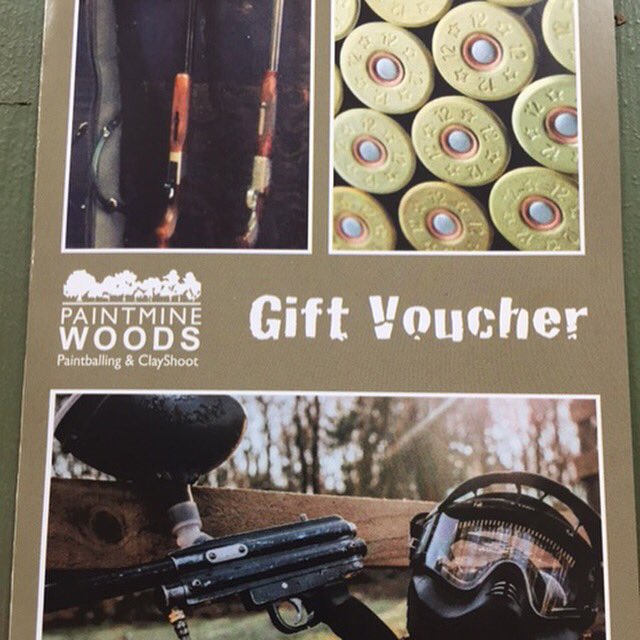 TREAT YOUR DAD THIS FATHERS DAY - 18th JUNE #claypigeons #paintball #greatdayout #simulatedclayshoot #giftvoucher