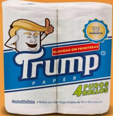 biz_nooz's tweet photo. Trump Paper! A satisfying clean up!
https://t.co/BTZeNyHXSi
#POTUS #TrumpPaper #Mexico #AntonioBattaglia #DonaldTrump #ToiletTissue #Paper https://t.co/na5AW2VjRO