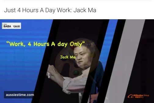 Aussietsime's tweet photo. Work only 4 Days: Woooowww
for more Details, Visit: @ASX_200 @Plaid_JackMa @NYSE @AlibabaGroup https://t.co/6zSVlxw1mT https://t.co/Gr6on38DWY