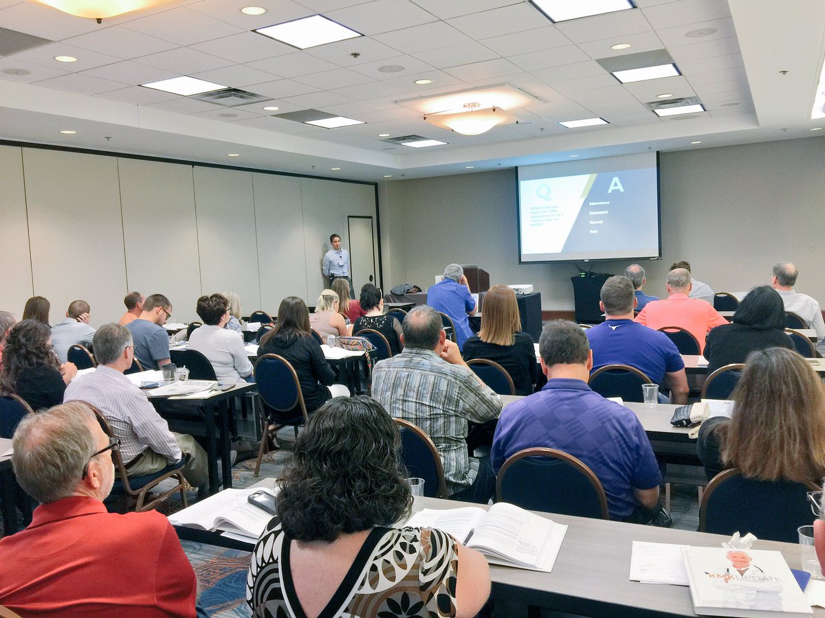 KMKOptometry's tweet photo. Closing the morning sessions of #Optometry #education at the 2017 NOA Summer Conference using the new #KMKLive interactive Q&A ๐ฑ #KMKUpdate https://t.co/jNqMLVkOiI
