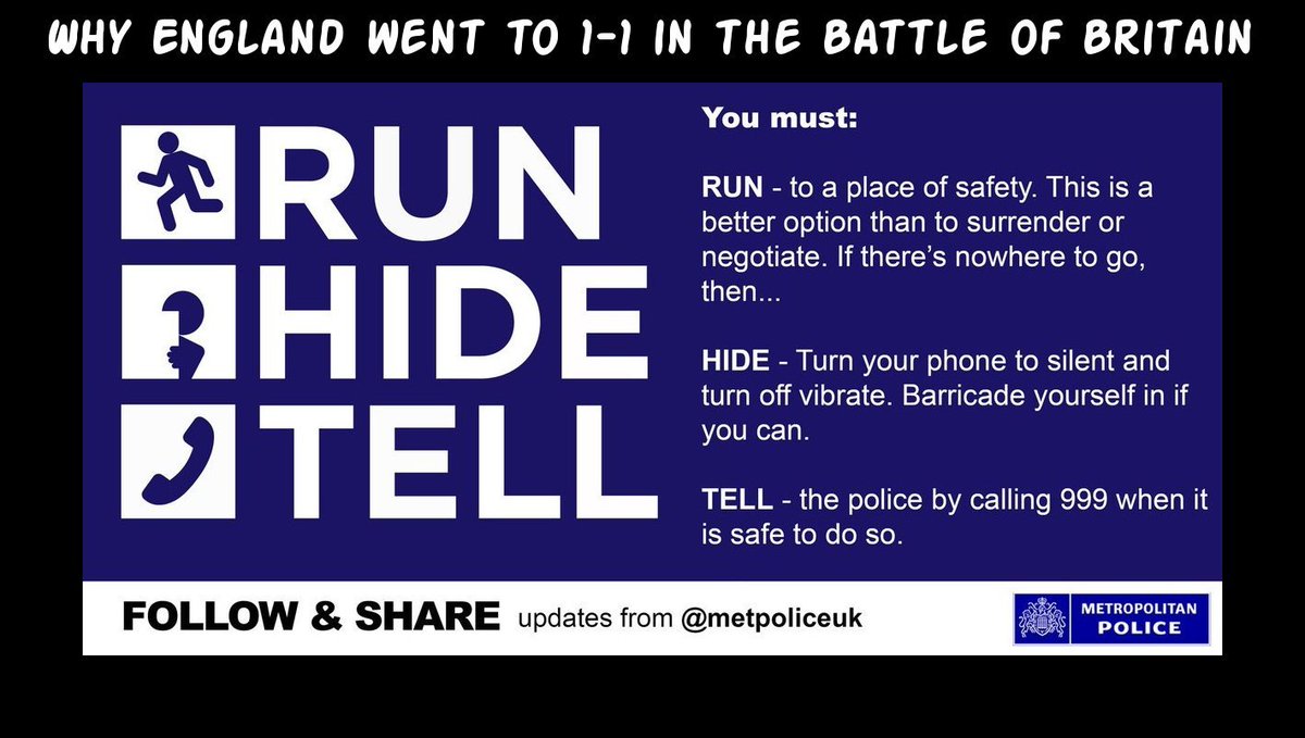 Run, Hide, tell - this is what Brits are told to do during terrorism