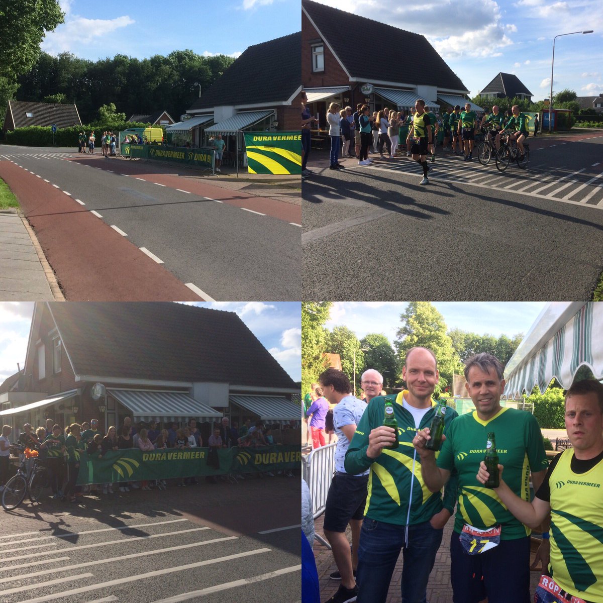RoparunTeam17's tweet photo. De doorkomst van @RoparunTeam17 @DuraVermeer bij café 't Lutje in Enter heeft om 18.51 uur plaatsgevonden. https://t.co/9M4uO1pVjV