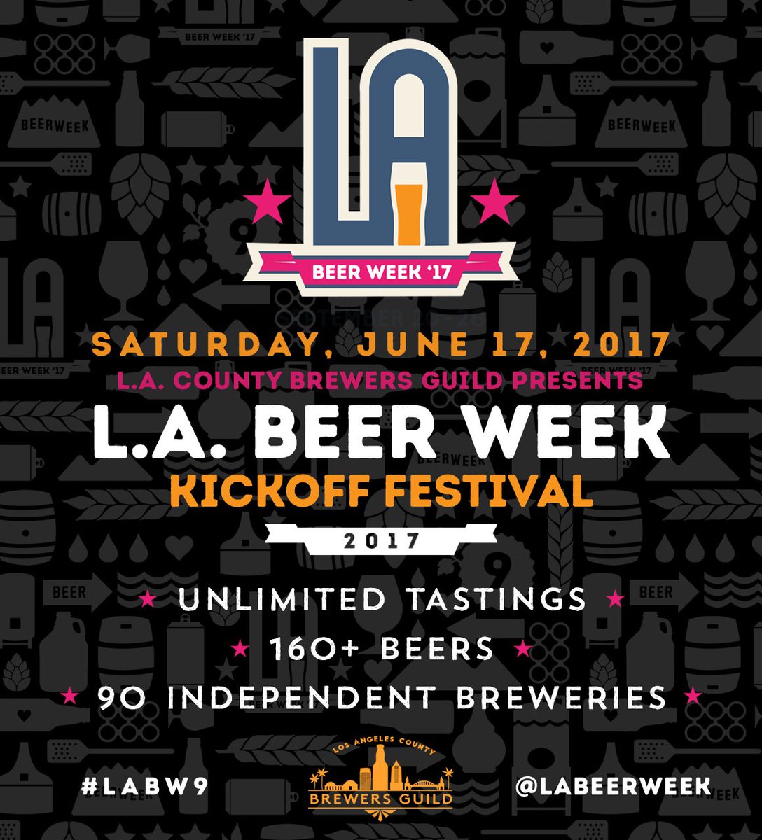 Our Kickoff Festival is less than 2 weeks away! Get those tickets: bit.ly/labw9