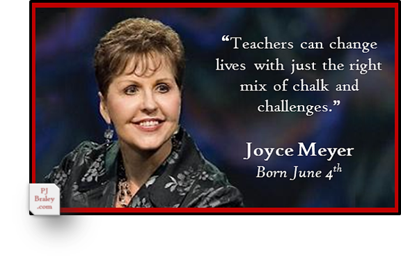 Happy Joyce Meyer, American author and -  on 