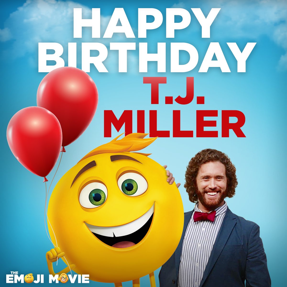 The similarity is uncanny. Happy Birthday to Gene himself, T.J. Miller!  