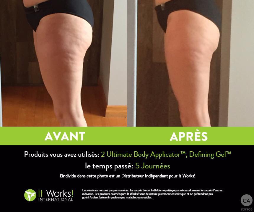 sealiah1970's tweet photo. After 5 days...adieu #cellulite 
#isabelgelinas.myitworks.com https://t.co/3y9w5KcaqW