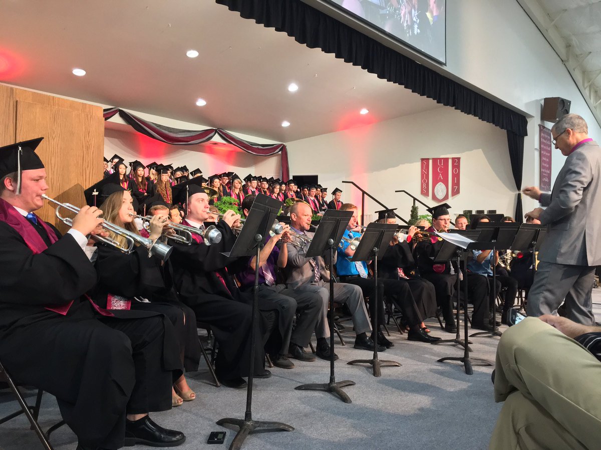 UpperColAcademy's tweet photo. Our talented Juniors and Seniors share music together one final time. #classof2017 #ExperienceUCA https://t.co/ovPVb9pIR8