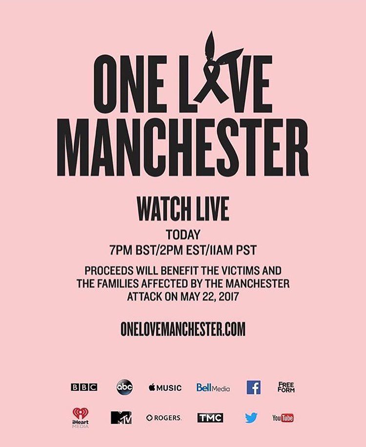 If you weren't able to get down to #OneLoveManchester, you can watch it live here ❤️ LM HQ x mobile.twitter.com/i/live/8699743…