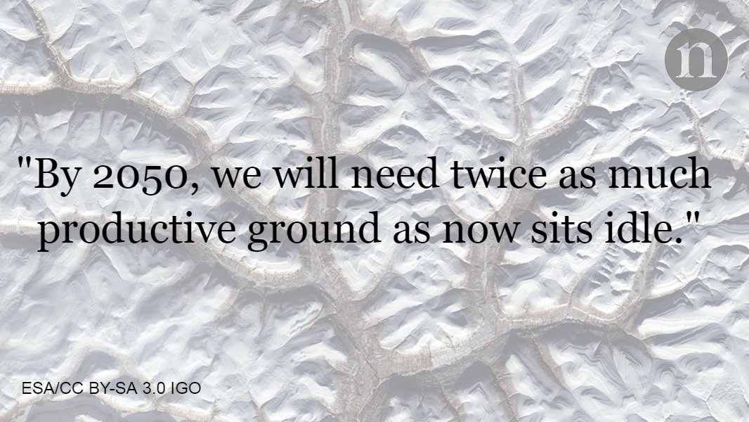 Nature's tweet image. Our columnist this week argues that land should be governed as a global commons. Do you agree? go.nature.com/2qUNinE