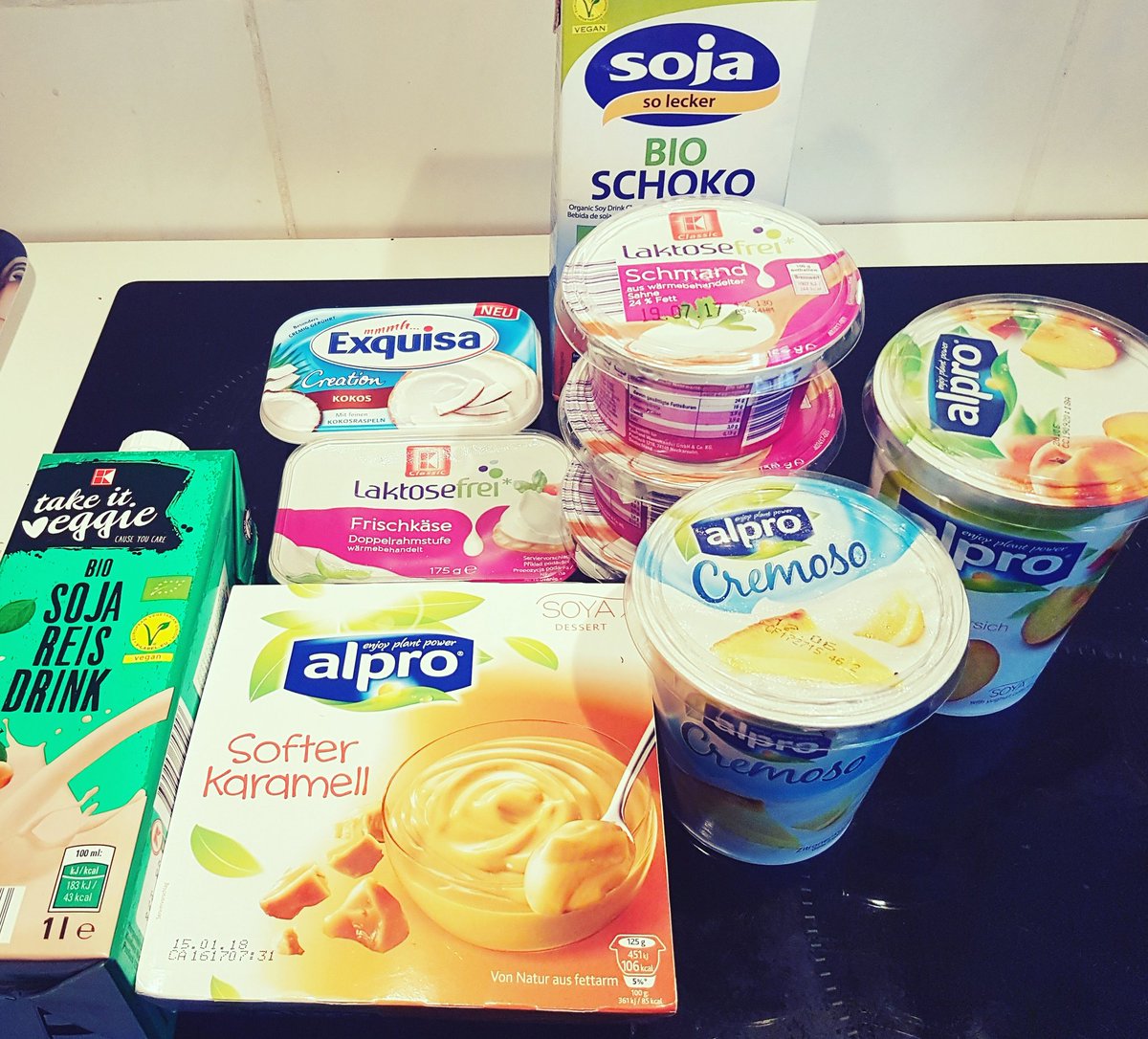 Team Reedus Foodhaul Von Freitag Laktosefrei Laktoseintoleranz Alpro Exquisa Kaufland Globus Sojadrink
