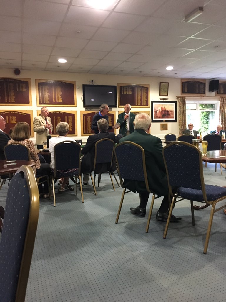 Tony Clemens wins the 2017 Presidents Prize after a round of 68.  Steve Sargood was r/u after shooting 69 <a href="/Robs_Sport/">Robert Stevens</a> <a href="/GraemeCopas/">Graeme Copas</a> <a href="/PGATOUR/">PGA TOUR</a>