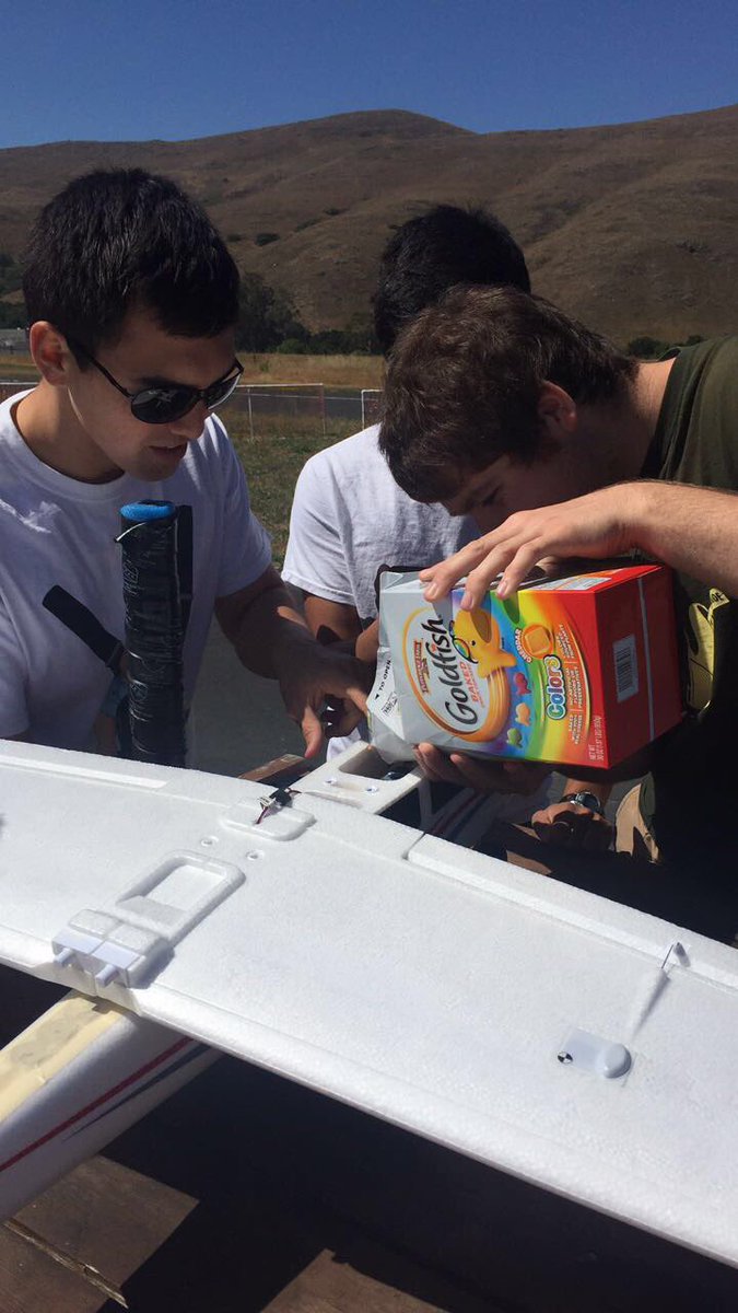 CalPolyDBF's tweet photo. Testing out a new payload https://t.co/QZB7g9Tb1C