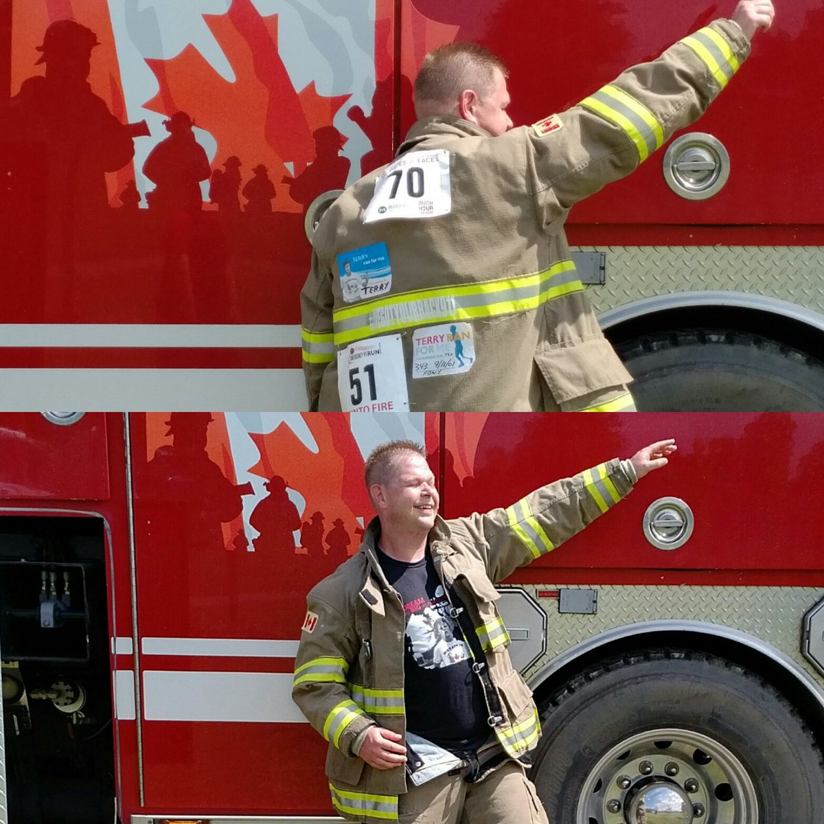 ChiefEddie815's tweet photo. Great #5kRun @mintofiredept Emergency #91Run #TerryFox #canada150 #Ivegotyourback911 https://t.co/JBC9nUJwGb