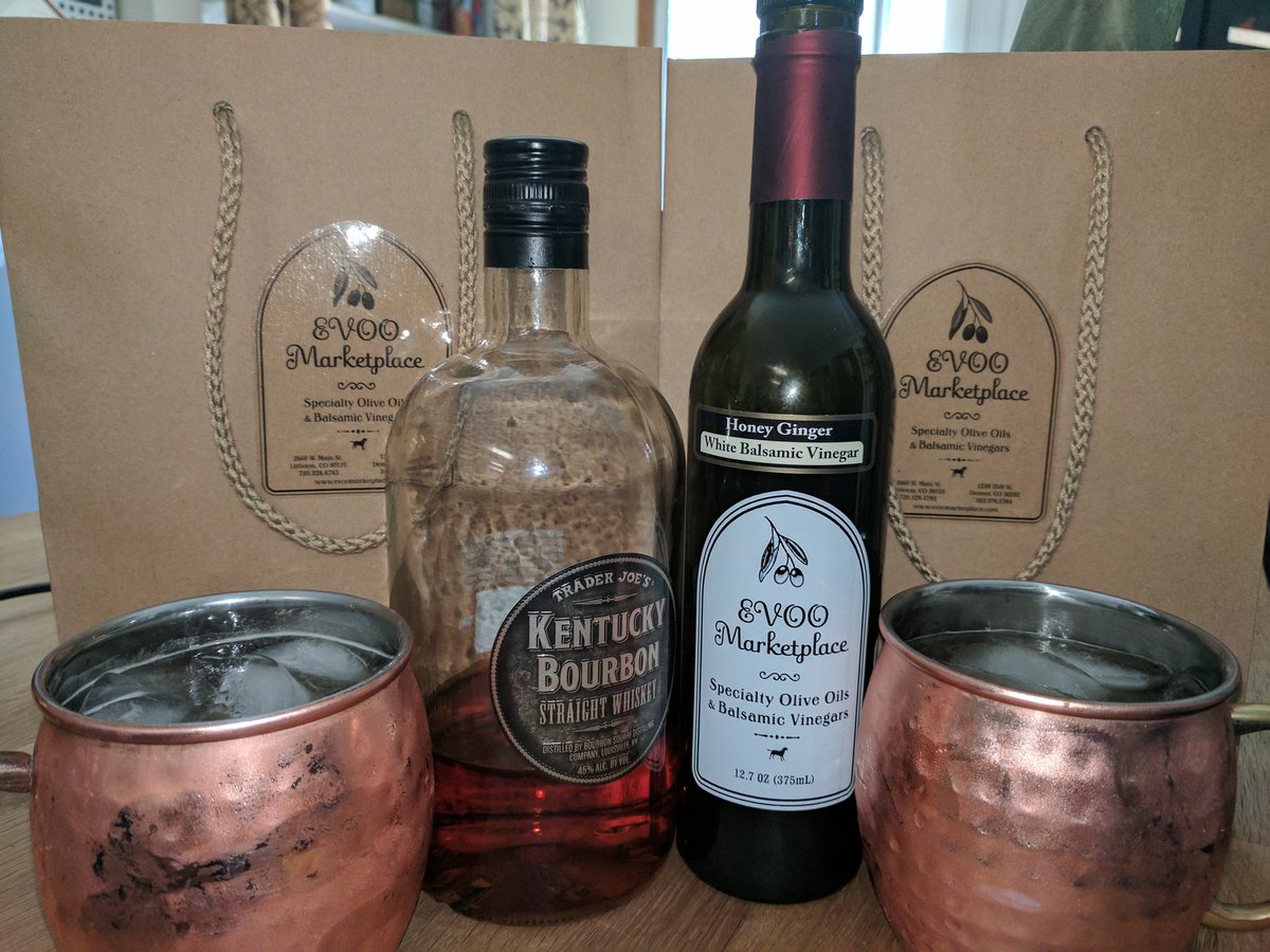 CAsquared's tweet photo. Just tried the mule recipe from @EVOODenver - we're partial to Kentucky over Moscow, but EVO OMG GOOD! https://t.co/bNgCP6wf4h