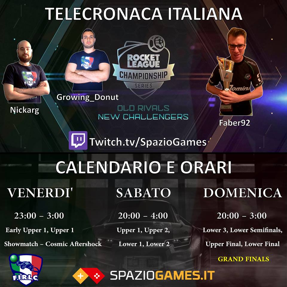RocketLeagueIT's tweet photo. Inizia il Day 3 delle @RLCS ! Commento completamente in italiano su https://t.co/xnNR6kiY1C! Sintonizzatevi! @RocketLGCentral @RocketLeague https://t.co/JzK3Aklwt6