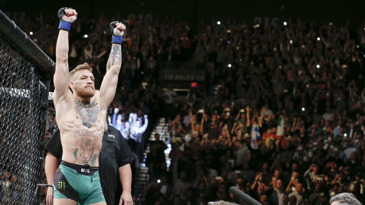 TheMacLife's tweet photo. Joe Rogan: "Conor is the greatest 145-pounder of all time"

https://t.co/yS3MceWWlU https://t.co/s0VyIiGiiF