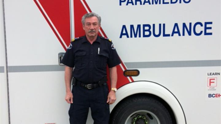PHSAofBC's tweet photo. ICYMI: BC's longest serving paramedic has been helping people for 50 years! #PSWeek2017 #YourBCEHS https://t.co/IhYRJthhl5 https://t.co/IDz0uUblcc