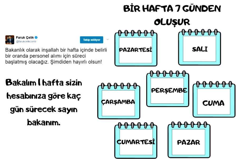 <a href="/farukcelikcomtr/">Faruk Çelik</a> #AtamaVaktiGTHB
#GTHB20BİN
Ramazan da bize çile çektirmek gibi bir misyon mu edindiniz?Haftaya dediniz iki hafta oldu
Böyle değildiniz...