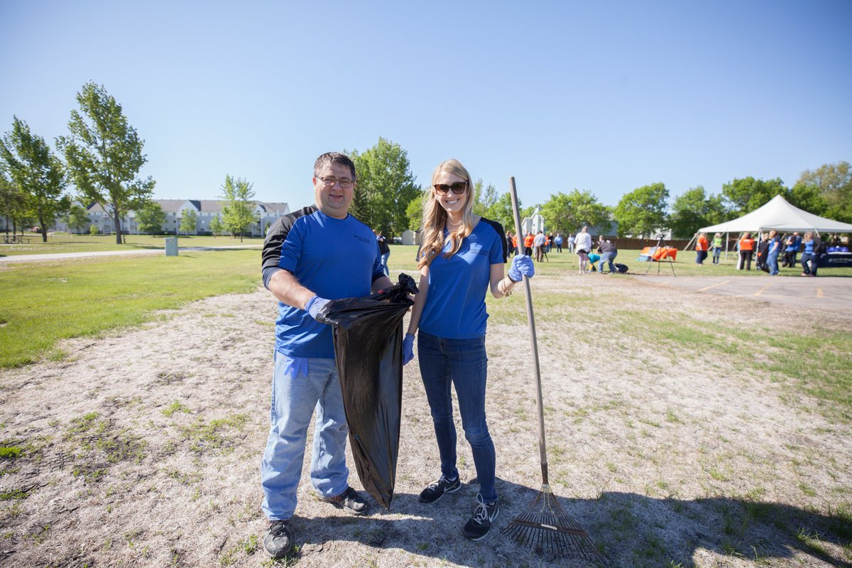 We're encouraging you to join us in making a difference by volunteering! Give back by cleaning up your local park like we did this week!