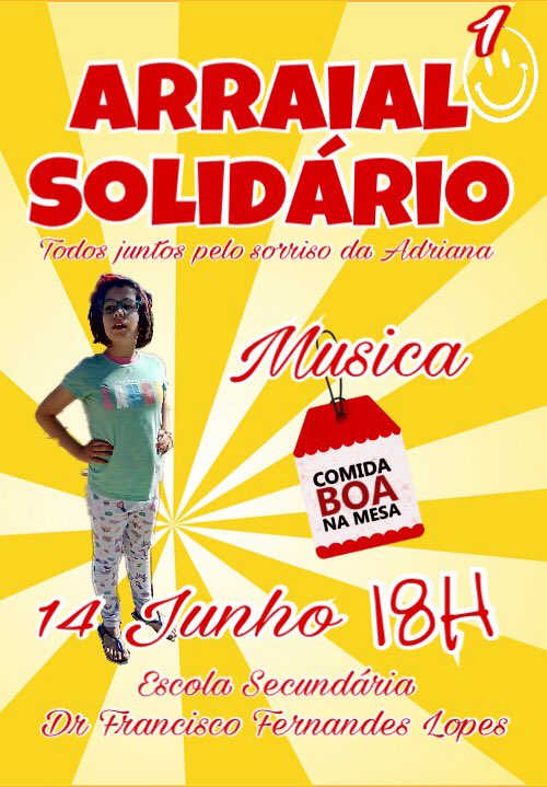 ListaS_ESFFL's tweet photo. Arraial por uma boa causa, não faltem pessoal! https://t.co/6A0rgT6Rws
