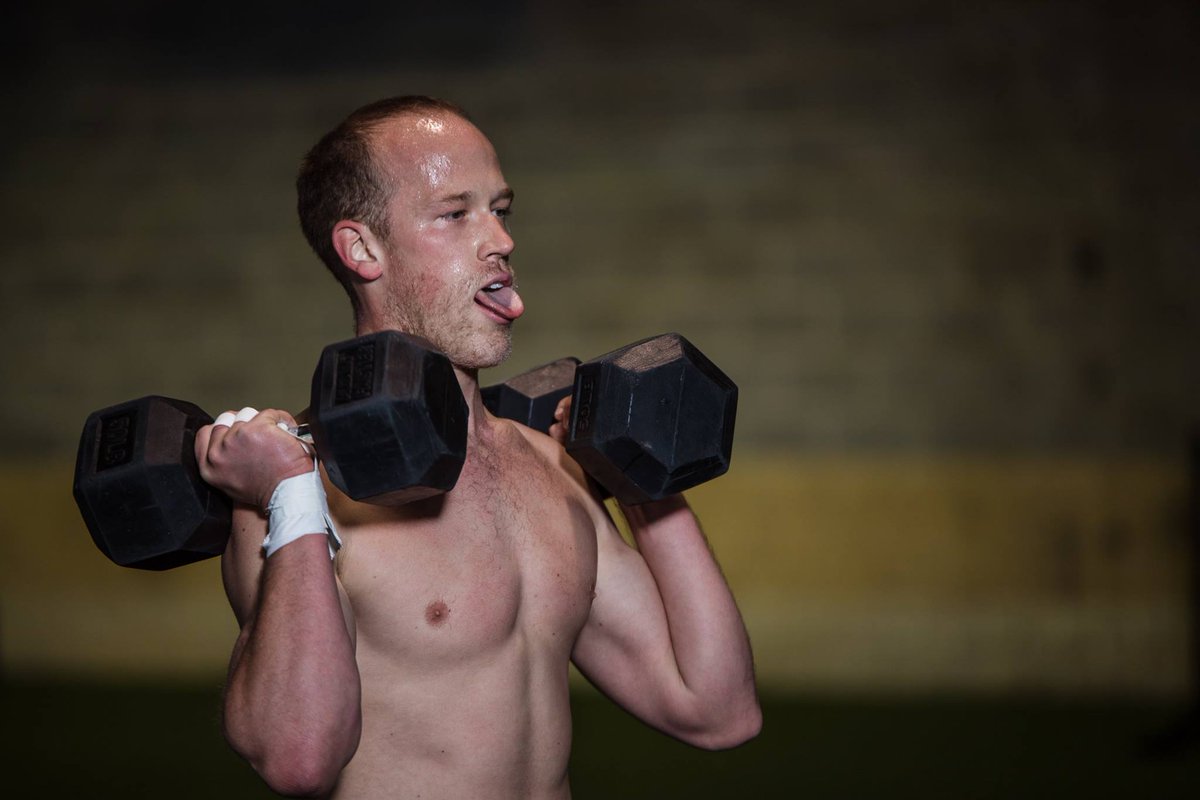 Sport Bear Dan Jackson during 17.2 #CrossFit #PERHE #CFJBears