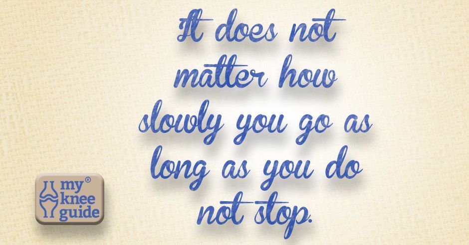 mykneeguide's tweet photo. It does not matter how slowly you go as long as you do not stop.
#motivation #mhealth
https://t.co/GuZba5HHDN https://t.co/jcRnyeurbD