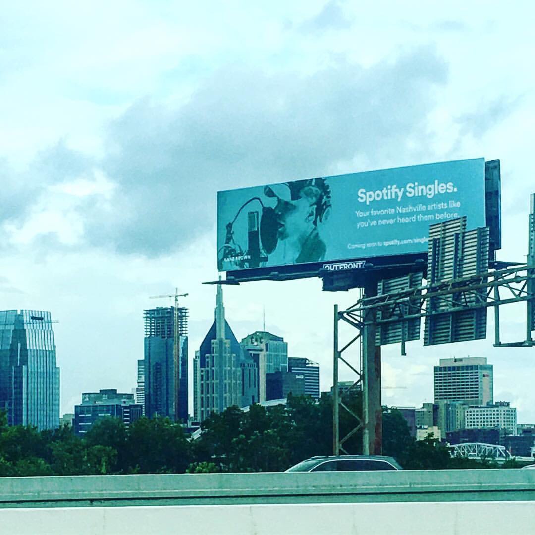 Kane Brown On Twitter Thanks For The Billboard In Nashville