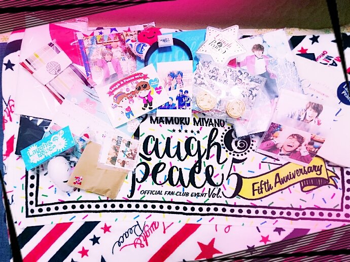  MAMORU MIYANO   Laugh&Peace   Happy Birthday 5th Anniversary 2017.6/3( ) , 6/4( )               