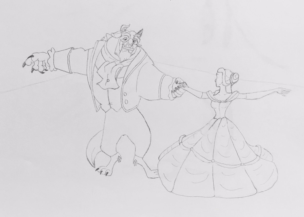 steph_smart18's tweet photo. True as it can be 🌹 #drawing #sketch #art #beautyandthebeast #allday #rose #taleasoldastime @Disney https://t.co/9qFz2JDDcq