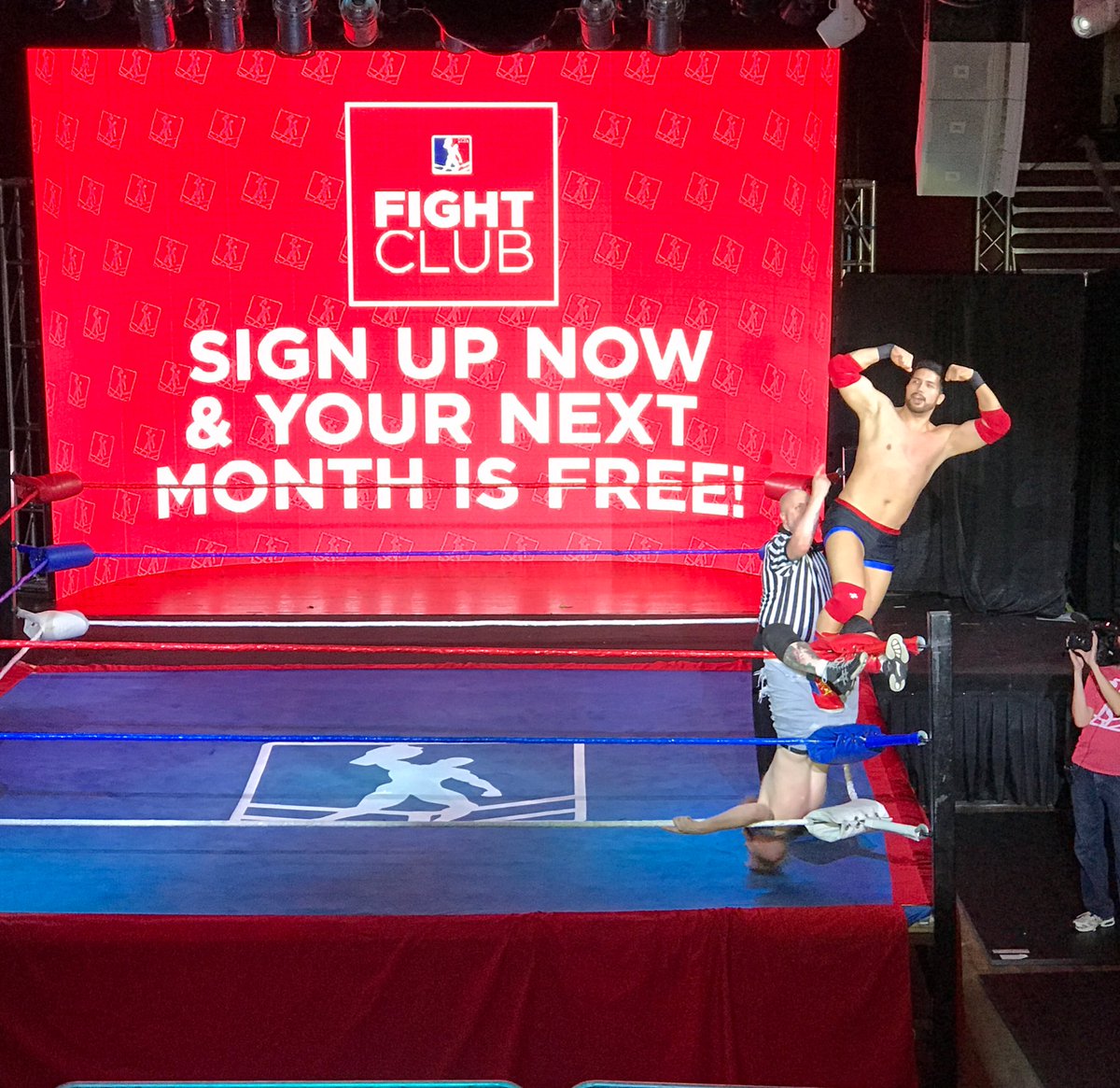NWL_STL's tweet photo. If @jaylutz_nwl can win his next two matches, the third will be against Greatness! Tonight he faces @AdonisNWL. #FightSTL https://t.co/rI6SKejsXU