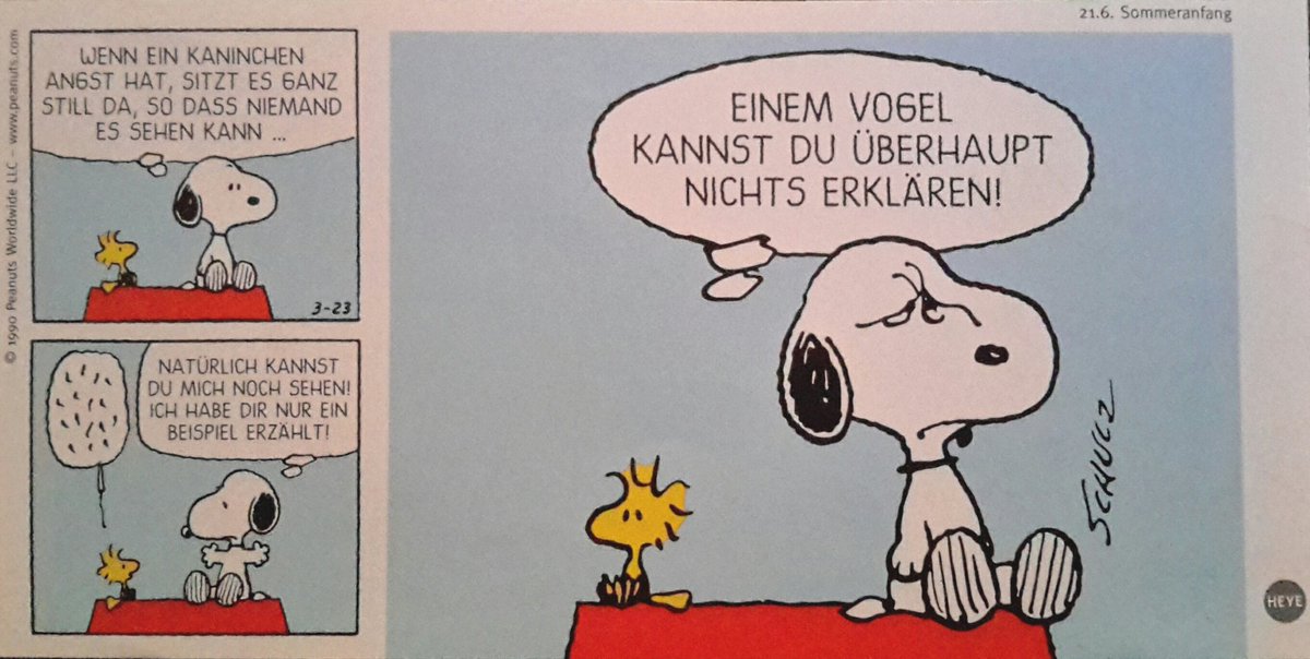 Dönertier Märie On Twitter: "@Snoopy @Woodstock #Peanuts German Fun Comic  Part 10 Of 12 (Fly To The South #Woodstock) Created By #Schulz  Https://T.co/Gcnqwf6Rho #Endesommerzeit 29.10.2017 Https://T.co/To4Epueux5"  / Twitter