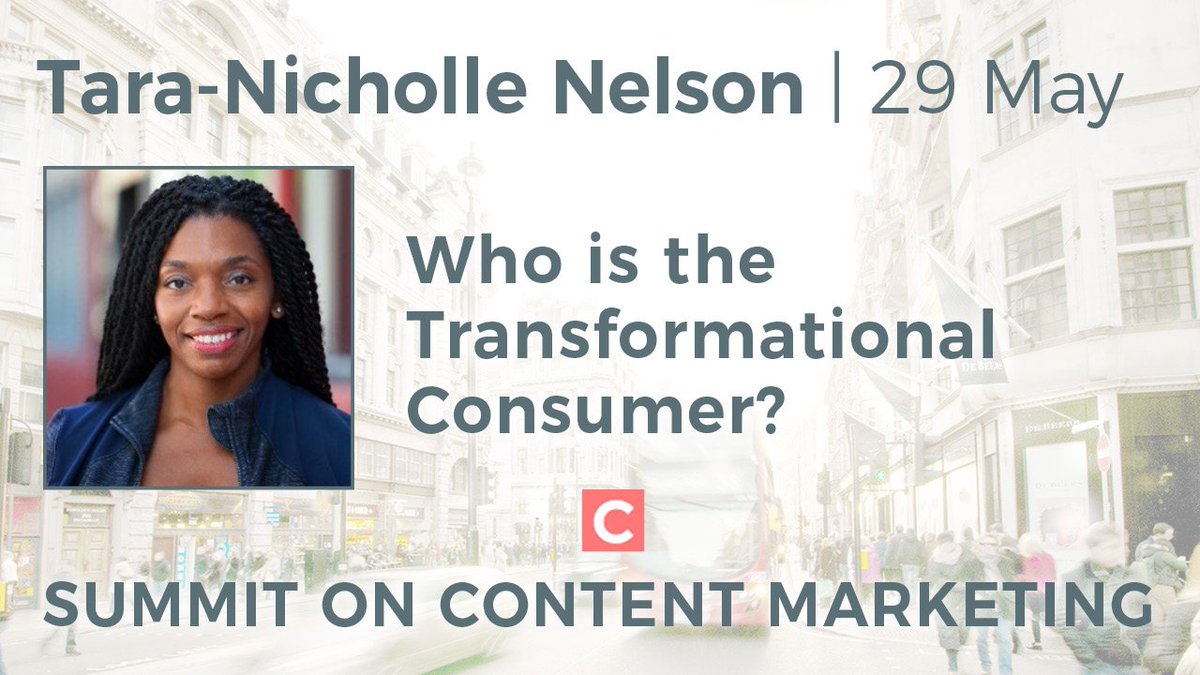 summitoncontent's tweet image. Hear @taranicholle (@CitySlickerFrms) discuss Who is the #Transformational #Consumer ? at... #summitoncontent #contentmarketing #socialmedia