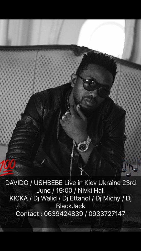 EpicTV237's tweet photo. @MTVAfrica @iam_Davido #Ushebebe @kickaboy live on Keiv Ukraine on the 23rd June Don't miss #Epictv237 https://t.co/Z5mii9mZVN