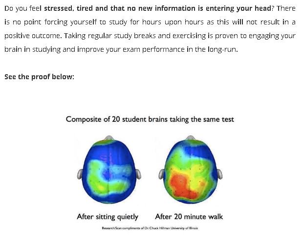 Caludonscience's tweet photo. Take Regular Study Breaks.

#gcse #aleval https://t.co/rZlGebVdnn