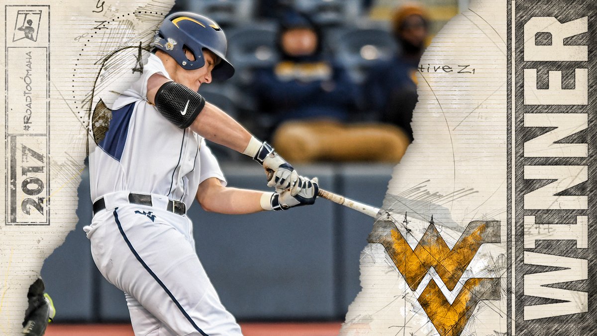 NCAABaseball's tweet photo. HAIL WEST VIRGINIA!

The Mountaineers score 4 in the 8th to top Maryland. Advance to the Winston-Salem Regional Final vs. Wake! #RoadToOmaha https://t.co/5Y0ZWe66pp