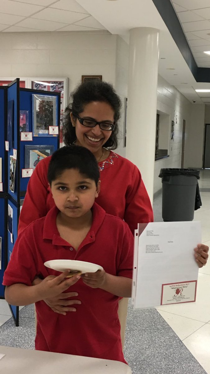 Celebrating at the NJ PTA Reflections Art Show &amp; Awards Ceremony. Congratulations! So proud! #tcgators #wwprsd <a href="/jmbowes/">Janet Bowes</a>