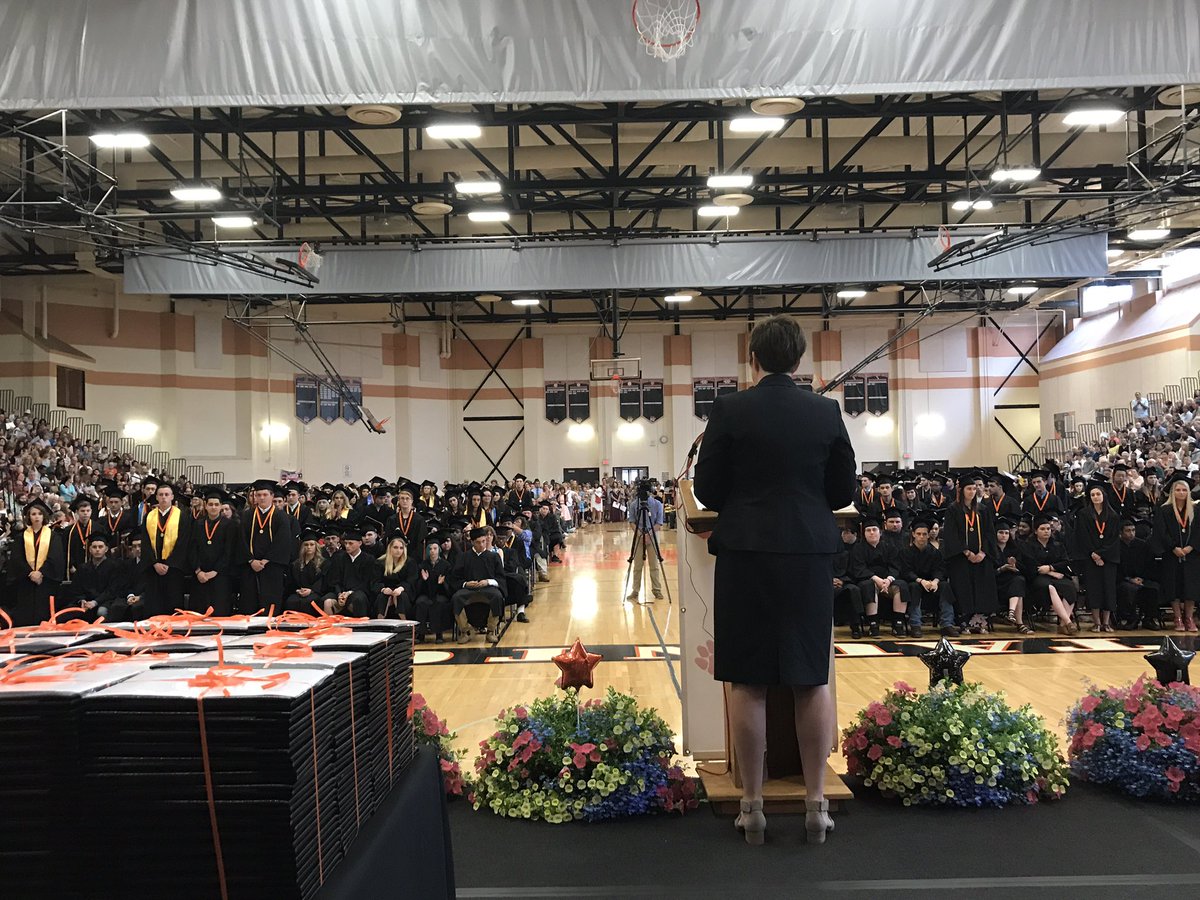lexingtonsuper's tweet photo. Congratulations to the Taunton High School Class of 2017! You did it! Lots of love from your Taunton Public Schools family! https://t.co/rUby0k05Se