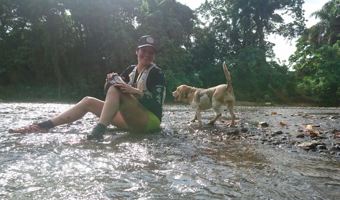 GoRunRD's tweet photo. No todos los Running Buddies tienen dos patas 🏃🏻‍♀️🐶💚⛰⛰ #RWRunDog #GoRunTrail     Feliz Domingo a todos!! https://t.co/7IZeF67487