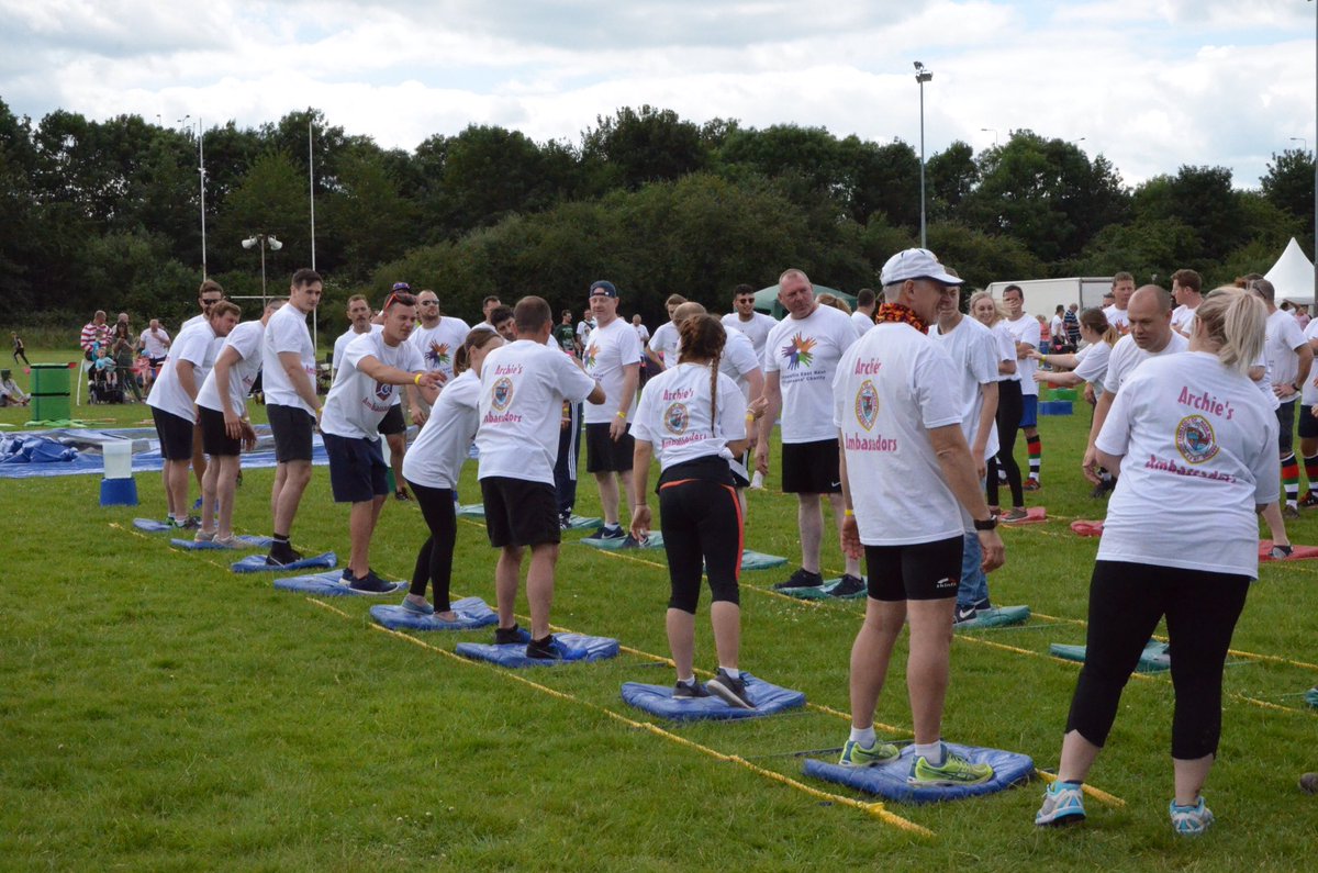 PastPGMKentMark's tweet photo. Fun and games at Aylesford Bulls RFC ground today. It's a Knockout came to town and was embraced by all concerned. #FUNdraising https://t.co/ylsYQrNy7Z