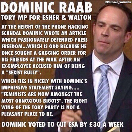 Cobhamapp's tweet photo. @DonaldsonWey I can't think why an intelligent person would support people like this. https://t.co/Ibms7Ml5rx