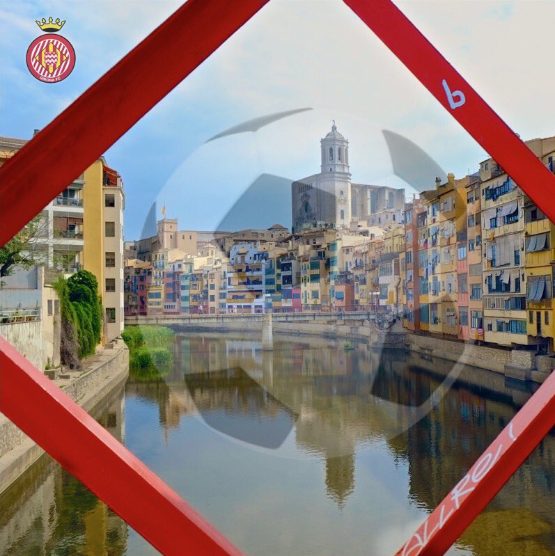 A Girona ja soms de primera!🎉🎊🎈🎊🎈🎉 #gironafc ⚽️⚽️⚽️