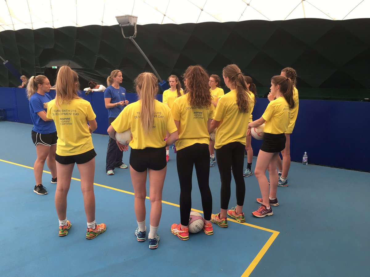TeamBathNetball's tweet photo. Thank you to all the athletes, parents, coaches, @EboniBChambers @RachShaw123 for today's u15 development day! https://t.co/AWcAJsuxEs