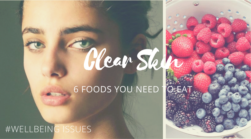 IssueMagazineGR's tweet photo. Clear Skin: 6 Foods you need to eat! #SkincareIssues #WellBeingIssues #FoodIssues https://t.co/41set44M1c https://t.co/zsVnzhVxea