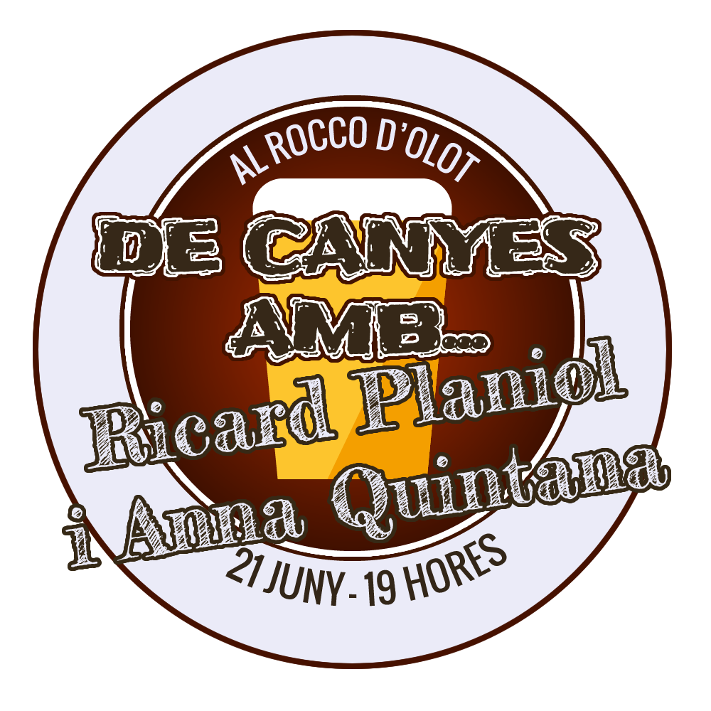 VolcanicTech's tweet photo. PREN NOTA: Vine #deCanyes amb en #RicardPlaniol i l’@anna_pitiua21 del @CPAOLOT 
📅21/6
🕖19h
🎯#BarRoccoOlot
 🖥 https://t.co/Nm1Qu6teER https://t.co/WCRWdn6e7w