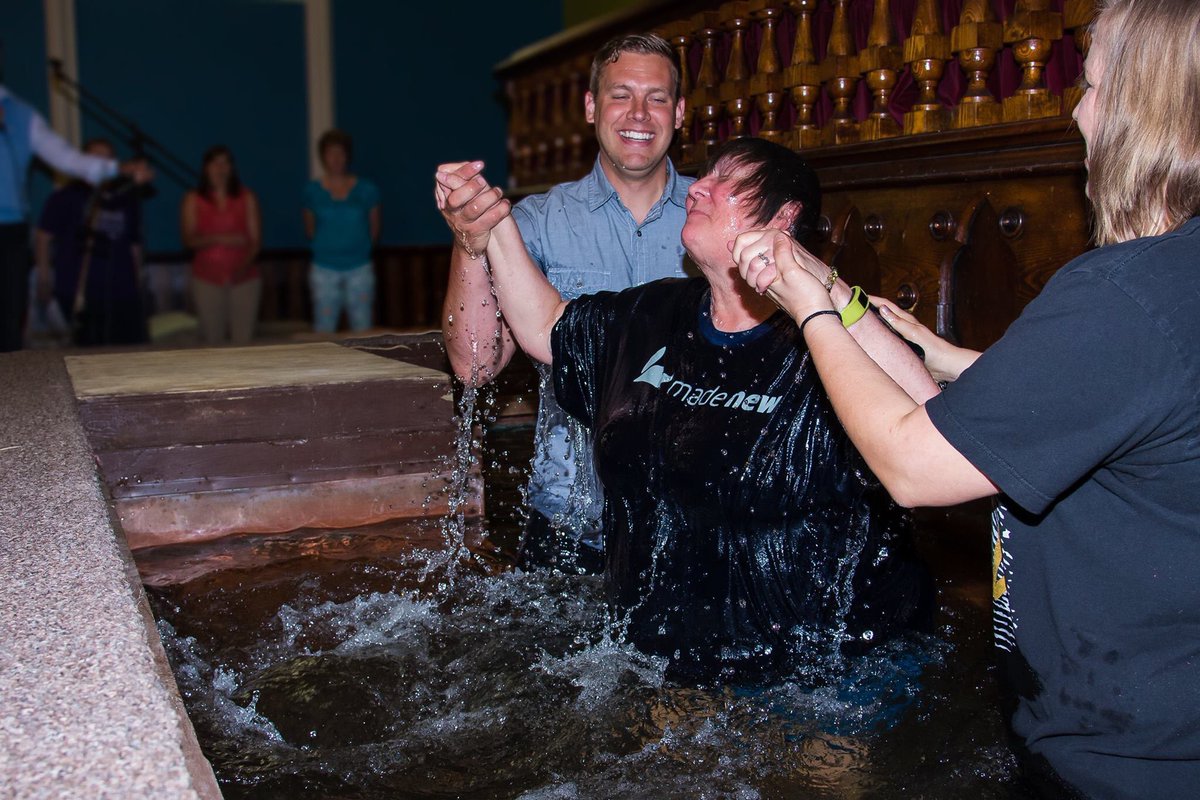TheWellChurch1's tweet image. Congratulations Deb! #madenew #wesleyanchurch #matthew2819 #baptism